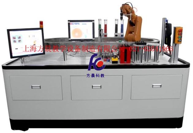 工業(yè)機(jī)器人與智能視覺系統(tǒng)應(yīng)用實(shí)訓(xùn)平臺