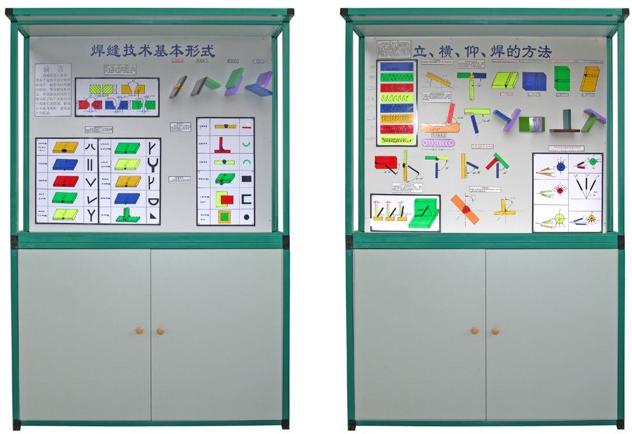 《焊、鉚工工藝學(xué)》示教陳列柜